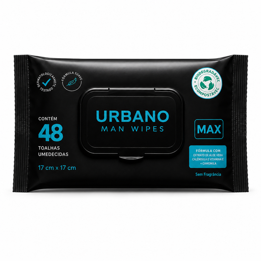 Urbano Wipes MAX — Em breve —  17 × 17 cm